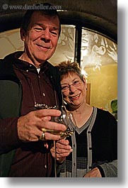 bob, couples, europe, groups, jacks, marilyn, mary, men, slovenia, toasting, vertical, wine glass, wines, womens, photograph