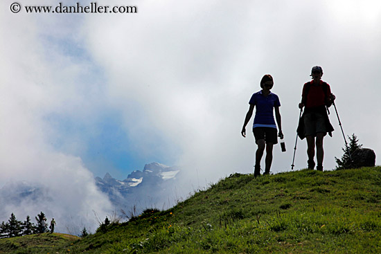 Hiking Uphill in Fog (5)