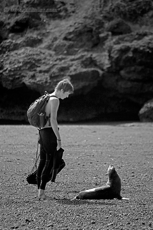 ryan-n-baby-sea_lion-bw.jpg