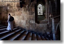 images/MiddleEast/Israel/Jerusalem/ReligiousSites/MarysTomb/monk-walking-up-stairs-2.jpg