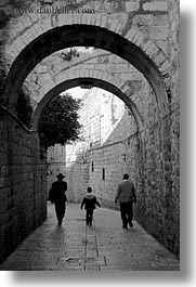 images/MiddleEast/Israel/Jerusalem/Streets/people-walking-n-tunnel-8-bw.jpg