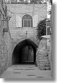 images/MiddleEast/Israel/Jerusalem/Streets/stairs-n-tunnel-4-bw.jpg