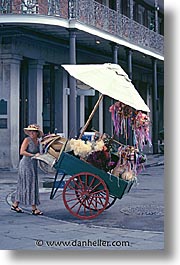 america, carts, new orleans, north america, orleans, united states, vertical, photograph